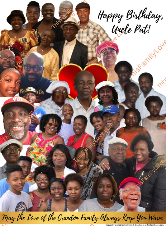 Custom 50x60 throw blanket up to 50 photos