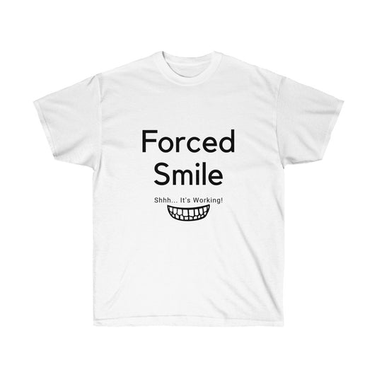 Forced Smile Cotton Tee