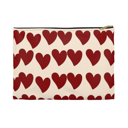 Loving Hearts Accessory Pouch