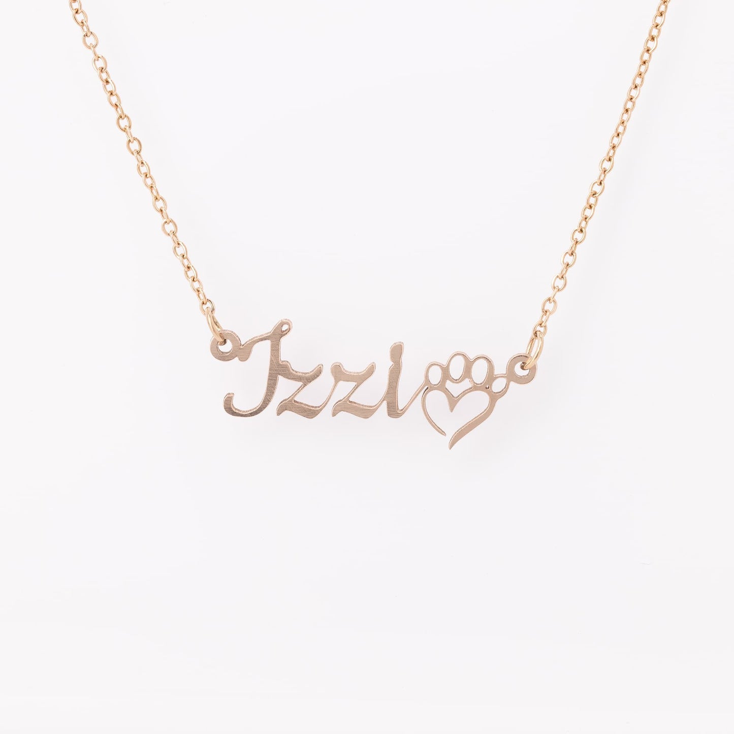 Dog Paw Recognition Necklace for Loving Dog Owners