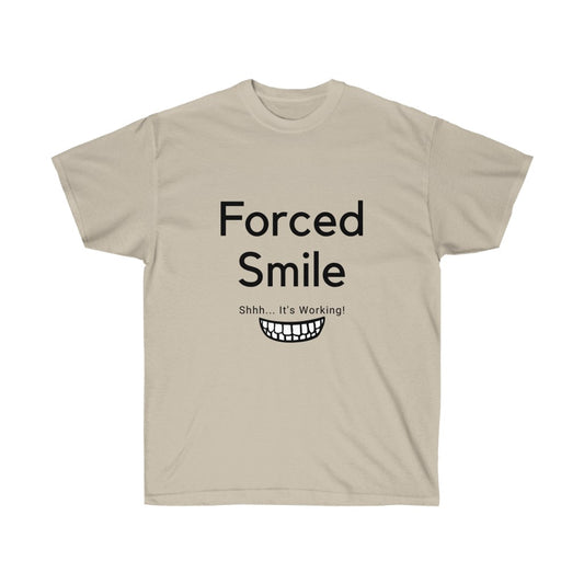 Forced Smile Cotton Tee