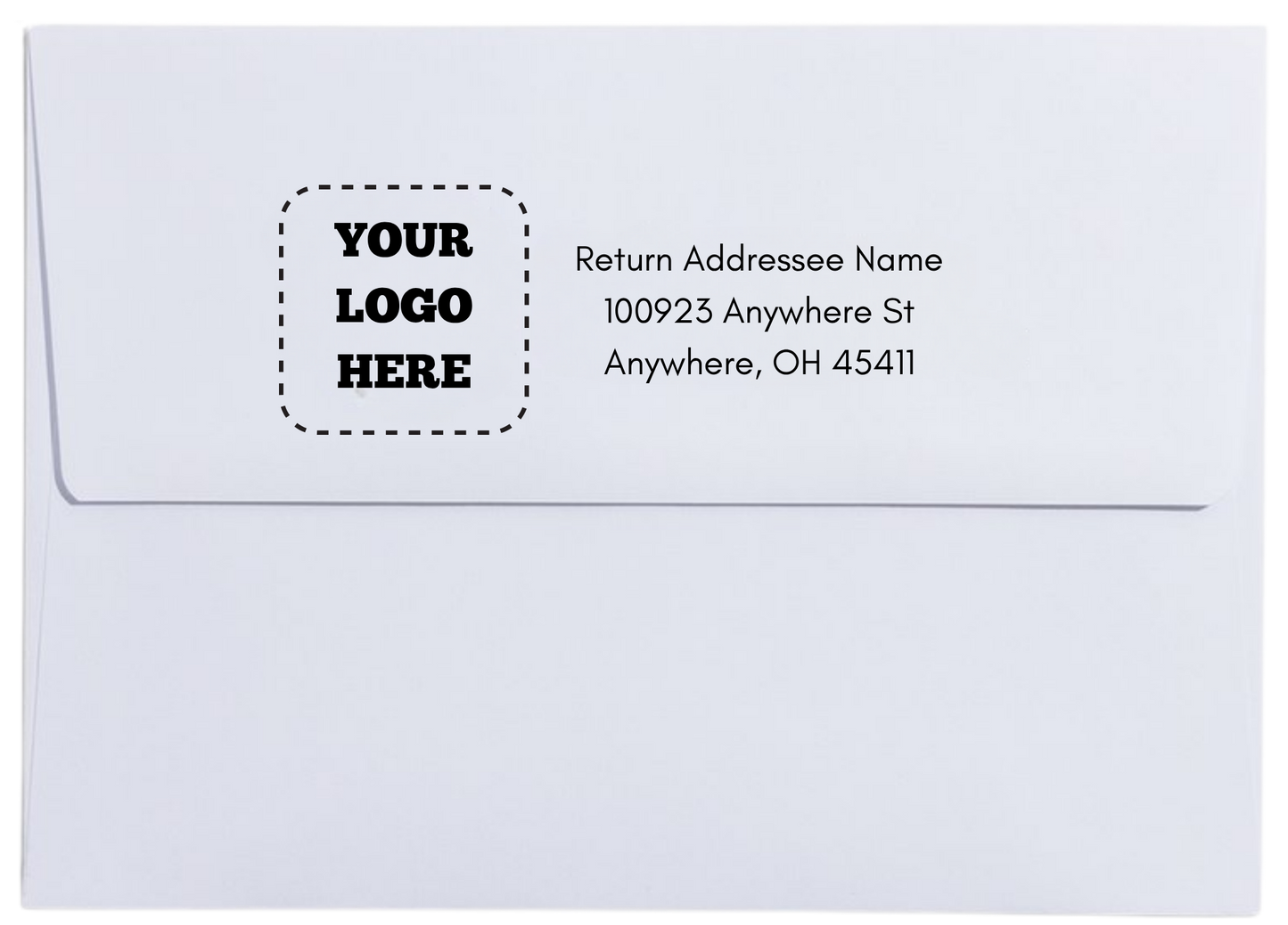 5x7 Custom Envelopes - Back Return Address