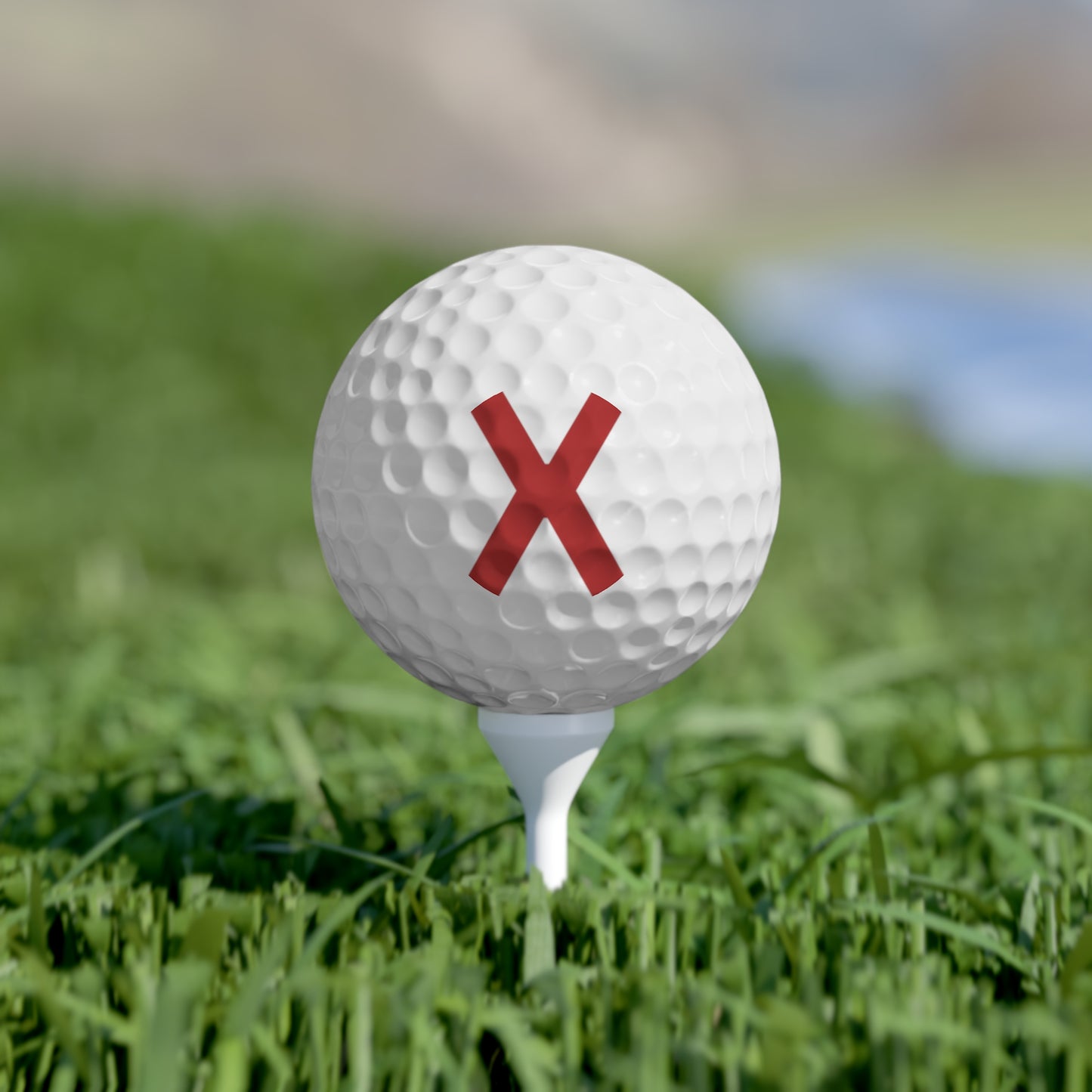 X Marks the Spot Golf Balls, 6 in a pack