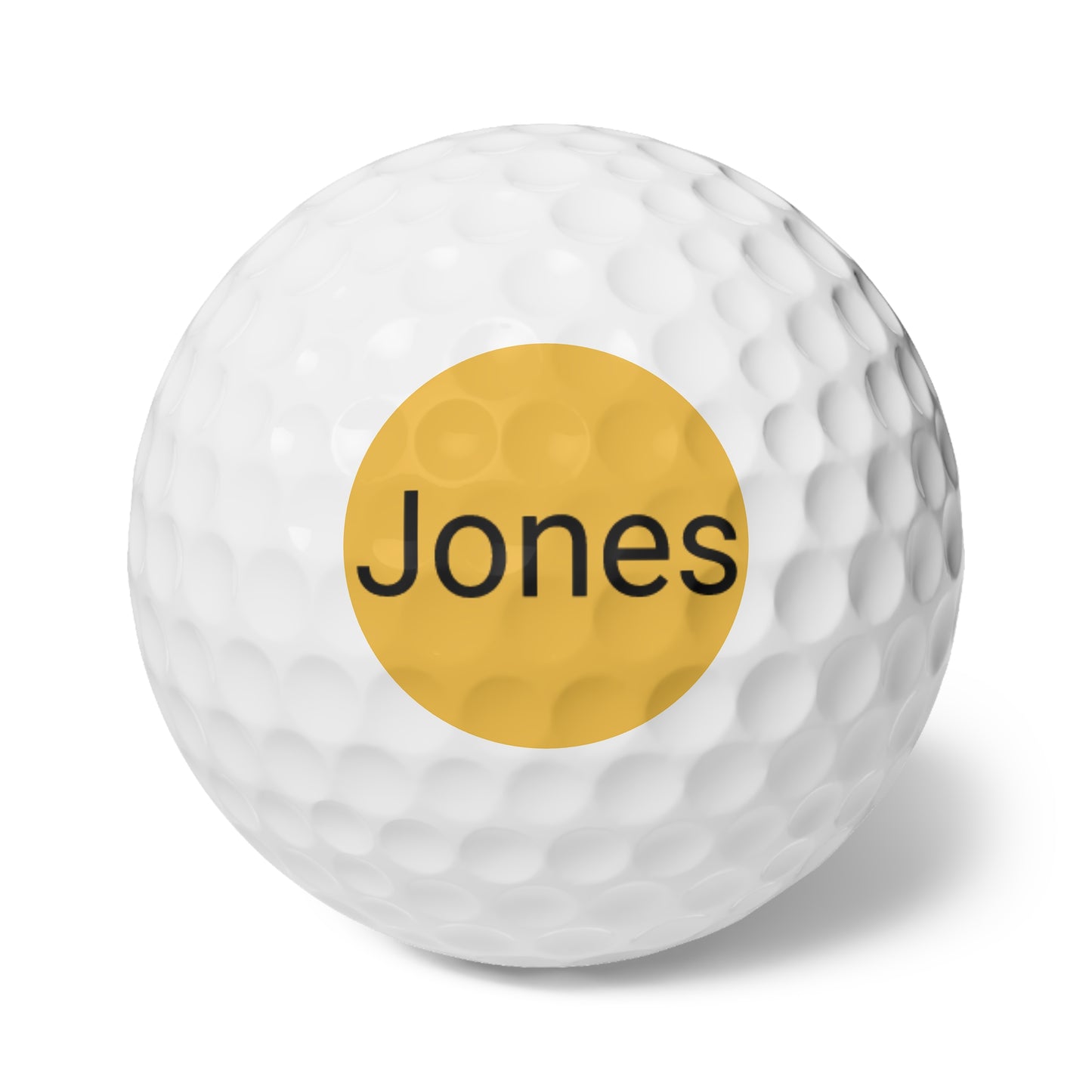 Personalized Name Golf Balls, 6 balls