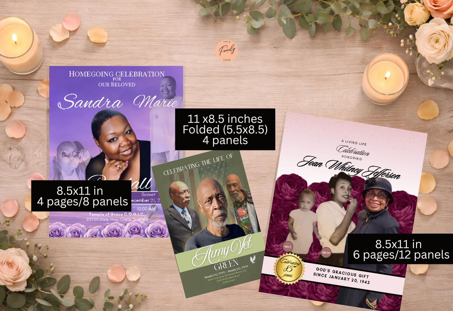Celebration of Life Programs
