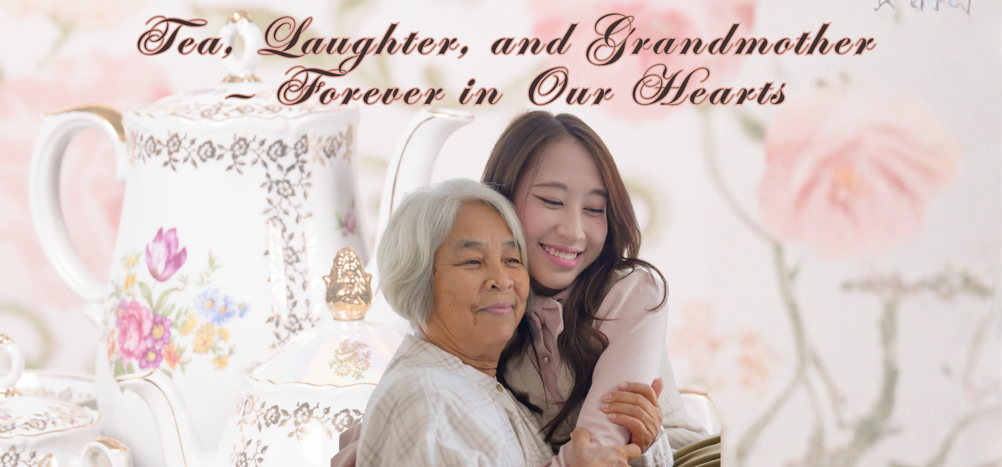 Insert Your Image (Centered) - 15oz White Mug - Tea set background