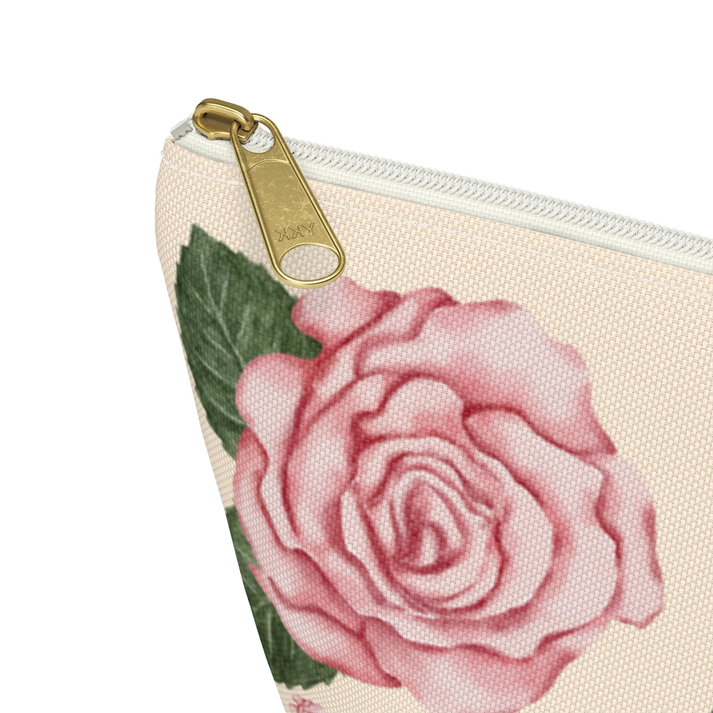 You Are Beautiful Rose Accessory Pouch