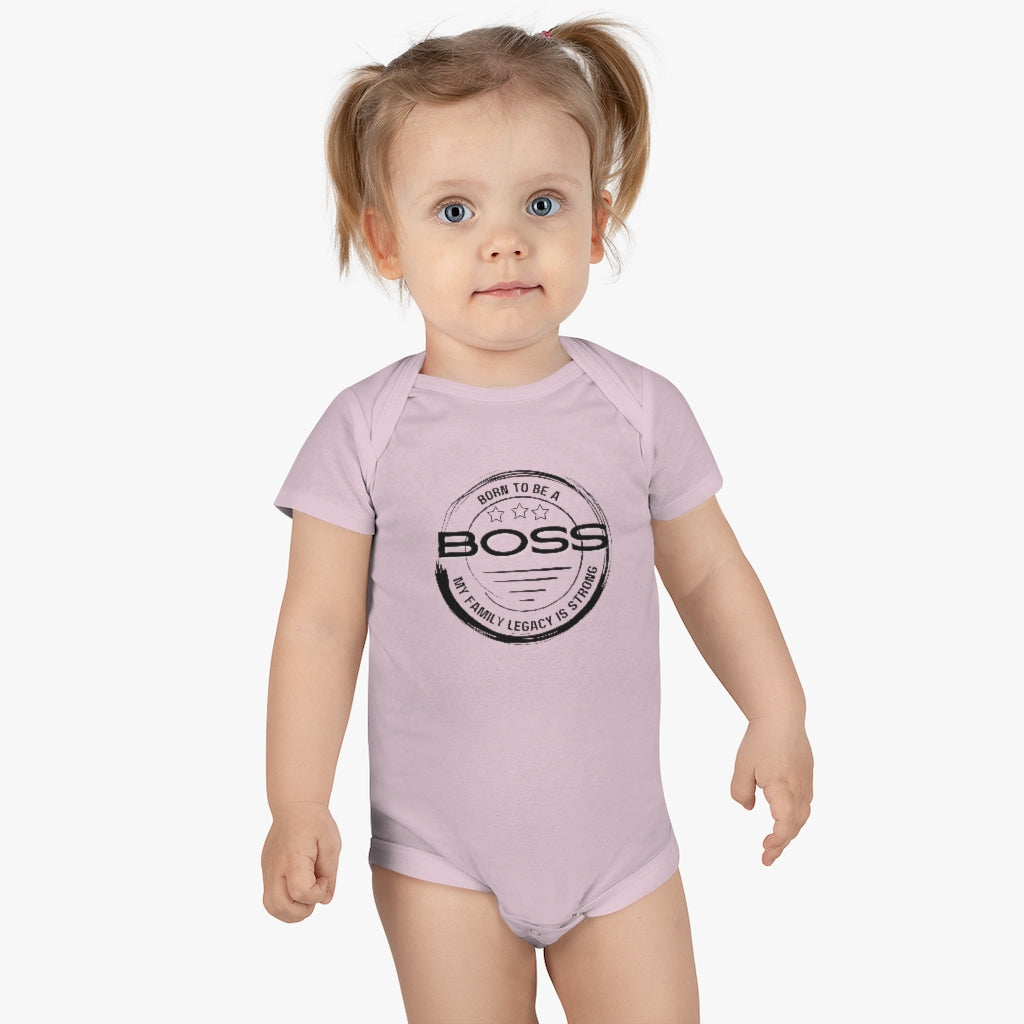 Baby Short Sleeve Onesie This Family Love